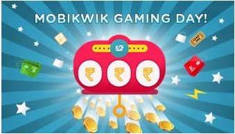 India Desire : Mobikwik Gaming Day Offer : Get New Offers Every Hour On Mobikwik App